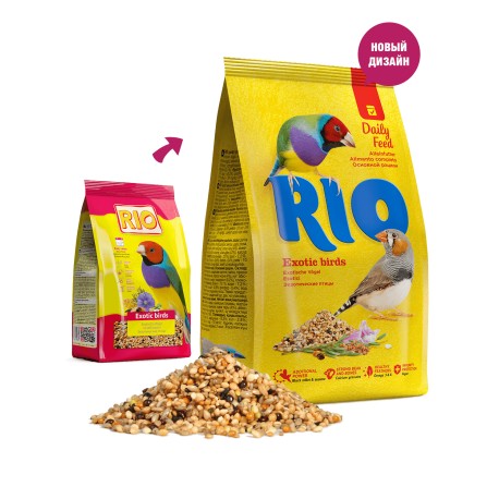 RIO корм для экзотических птиц 500 гр 1/10шт