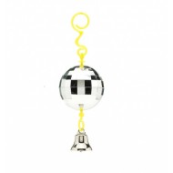 J.W. Игрушка д/птиц Зеркальный шар с колокольчиком, пластик Disco Ball Toy for birds JW31059/10594