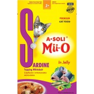 A-Soli Mii-o д/кошек Сардина с японскими мальками 80гр пауч