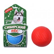 Сибирский Пёс игрушка д/собак "Супермяч" d-85мм (без веревки) 70252