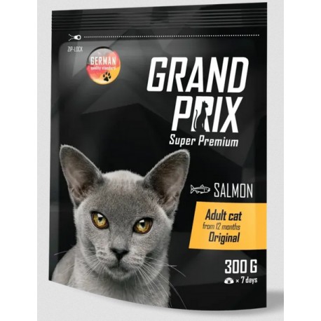 GRAND PRIX Adult Original д/кошек с лососем 0,3 кг