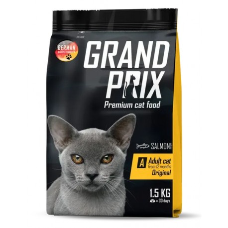 GRAND PRIX Adult Original д/кошек с лососем 8 кг