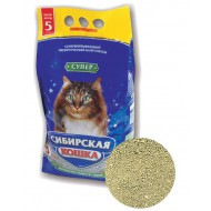 Сибирская кошка напол. Супер (комкующ.) 5 л 1/4шт