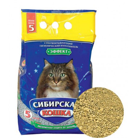Сибирская кошка напол. Эффект 5 л 1/4шт