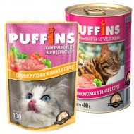 Puffins picnic 85гр соус Ягненок д/кошек 1/26