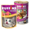 Puffins picnic 85гр соус Телятина с печенью д/кошек 1/26