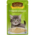д/котят Отборный цыпленок паштет пауч 70гр Деревенские лакомства (74500653)