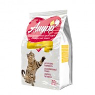 Амурр сухой корм д/кошек Курица 350г