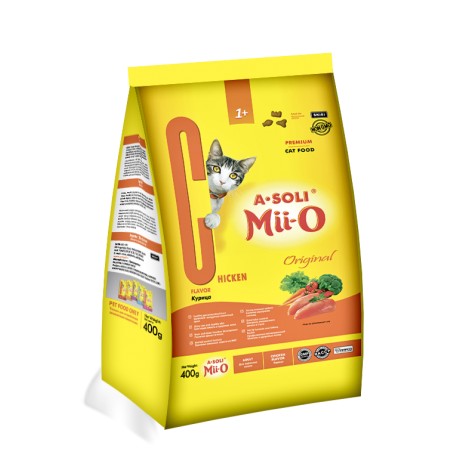 A-Soli Mii-o д/кошек Курица "Оригинал" 200гр