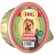 A-Soli Dog д/собак мелких пород ламистер 100гр "Нежная телятина" паштет 1*20