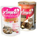 Амурр 400гр желе Мясное ассорти ж/б д/кошек