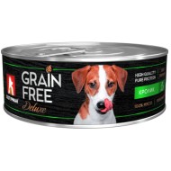 GRAIN FREE д/собак Кролик ж/б 100гр
