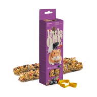 Little One Палочки для хомяков, крыс, мышей и песчанок с ягодами 2*60гр
