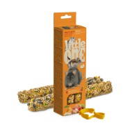 Little One Палочки для хомяков, крыс, мышей и песчанок с фруктами и орехами 2*60гр