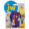 J.W. Игрушка д/птиц Крутяшиеся колокольчики, пластик Sprinning DellsToy for birds 04332