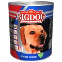 BIG DOG Ягненок с рисом 850 гр ж/б 1/9