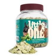 Little One Плющеный горох лакомство банка 230гр 1/12шт