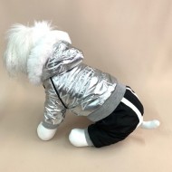 Комбинезон "Calvin" мех, серебро, 16