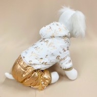 Комбинезон "Baby" мех,золото, 10