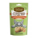 ДЛ Сердечки д/кошек улучшают пищеварение и выводят шерсть 30гр (76050779)