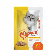 Мурчик д/кошек с курицей в соусе 75гр пауч 1/35