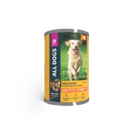 ALL DOGS конс. д/собак тефтельки с индейкой соус ж/б 415г