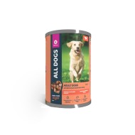 ALL DOGS конс. д/собак тефтельки с говядиной соус ж/б 415г