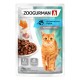 Зоогурман  консервы для кошек Океаническая рыба в соусе пауч 85гр 1/30