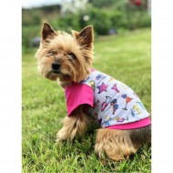 Футболка с рюшей для собак "Пляж" р. 20 ОSSO Fashion