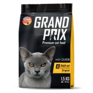 GRAND PRIX Adult Original д/кошек с лососем 1,5 кг