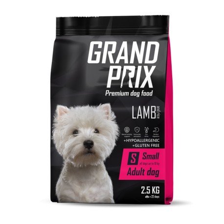 GRAND PRIX Small Adult д/собак мелких пород с ягненком 2,5 кг
