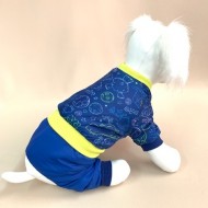Комбинезон "Космос" мех синий, 10