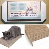 Когтеточка ЭКО "Cat love" гофрокартон 570*285 Зоопоиск