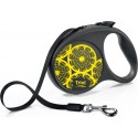 Поводок-рулетка Joy Lemon L 5м/50кг лента Триол 11101012