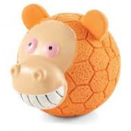 Триол игрушка д/собак "Медвежонок-мяч" латекс 8,5см