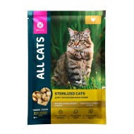 All Cats д/к стерилизованных тефтельки с курицей в соусе пауч 85гр 1/28