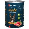 Holistic д/собак С уткой, индейкой и картофелем ж/б 350гр