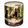 Breeder's way консервы для собак Говядина с сердцем ж/б 350гр