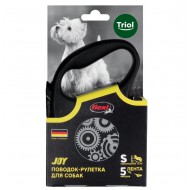 Поводок-рулетка Joy Motor S 5м/15кг лента Триол 11101013