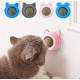 Игрушка д/кошек Кошечка 6х6х4см с вращающимся мятным шариком, на липкой ленте WOGY (10123-1888)