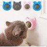 Игрушка д/кошек Кошечка 6х6х4см с вращающимся мятным шариком, на липкой ленте WOGY (10123-1888)
