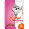 Мурчик д/кошек мясное ассорти в соусе 75гр пауч 1/35