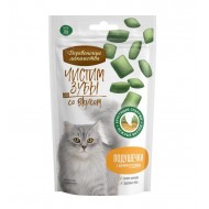 ДЛ Чистим зубы для кошек Подушечки с кремом из курицы, 30г (арт. 79212730)