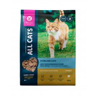 All Cats д/стерилизованных кошек с курицей 350 г