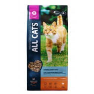 All Cats д/стерилизованных кошек с индейкой 13кг