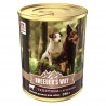 Breeder's way консервы для собак Телятина с ягненком ж/б 350гр 0900
