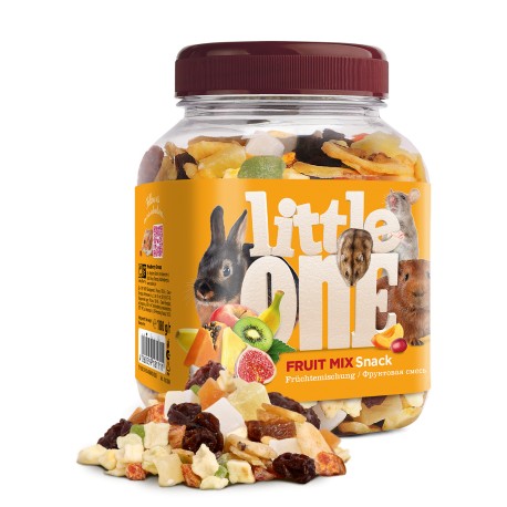 Little One Фруктовая смесь лакомство 180гр 1/12шт