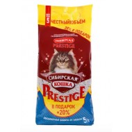 Сибирская кошка напол. Универсал PRESTIGE (впитыв) 5 л 1/4шт