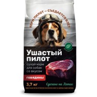 Ушастый пилот  д/собак (говядина) 3,7 кг