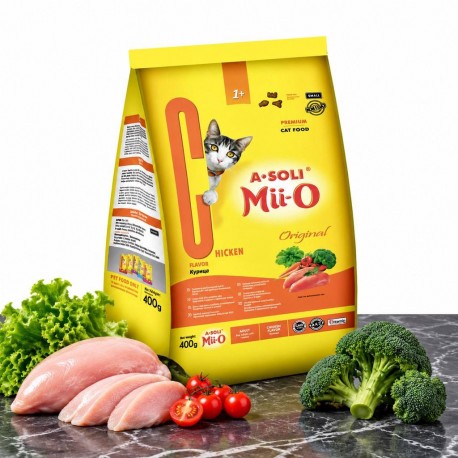 A-Soli Mii-o д/кошек Курица "Оригинал" 7кг